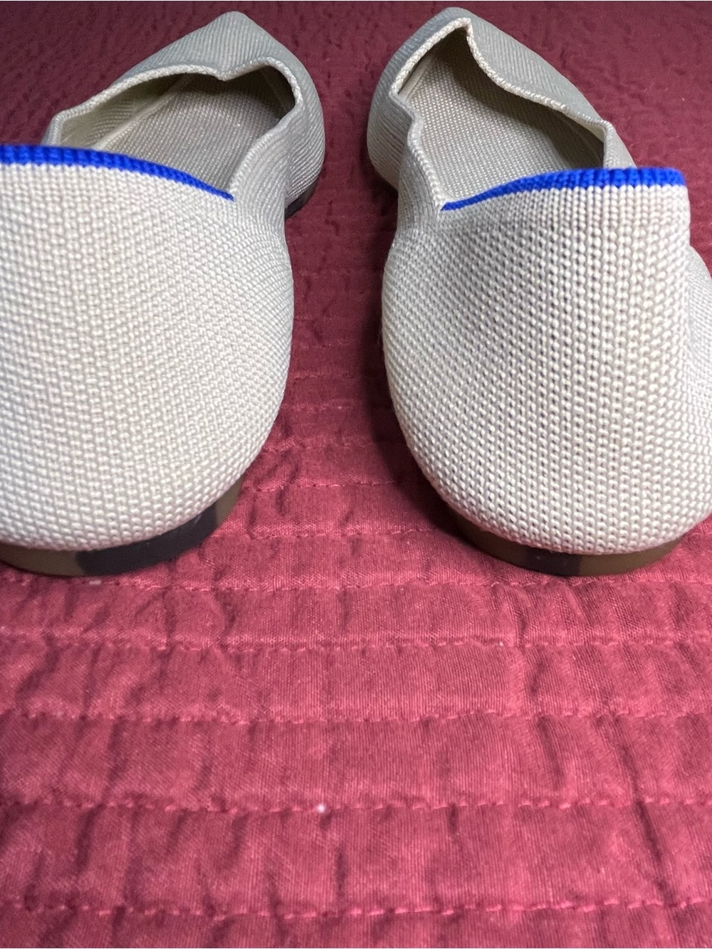 Rothy’s The Point in Ecru with Tortoiseshell Outsole, Size 8 *EUC* - Picture 3 of 9